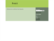 Tablet Screenshot of pokii.haket.com